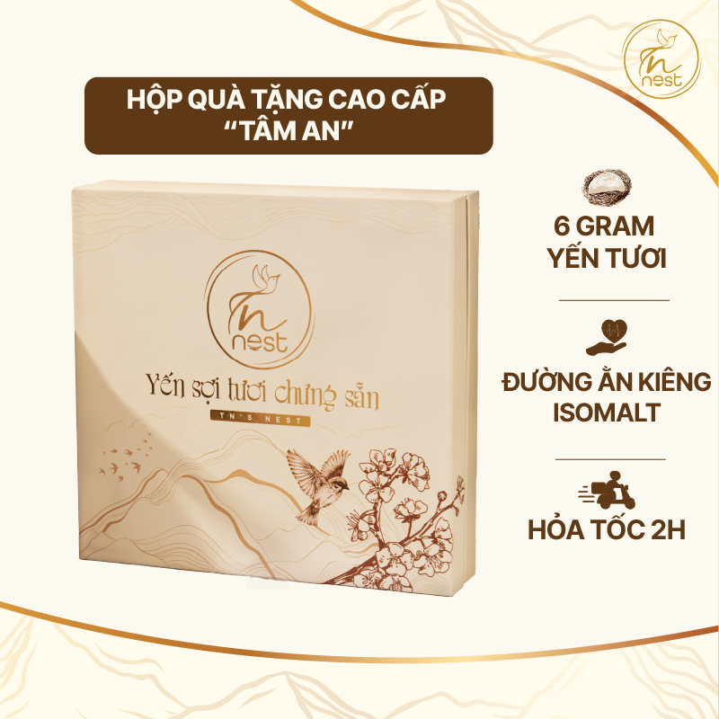 HỘP QUÀ TẶNG 10 HŨ - TÂM AN